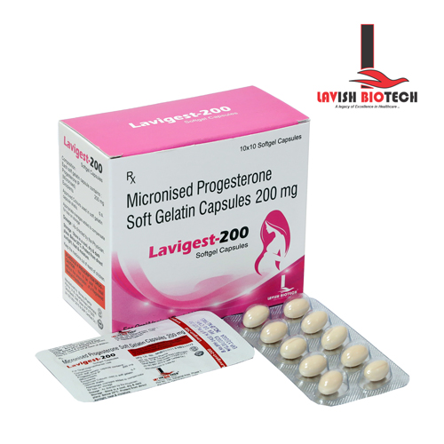 MICRONISED PROGESTERONE SOFT GELATIN CAPSULES