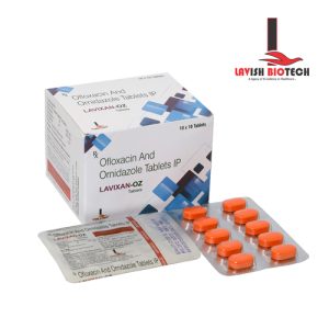 OFLOXACIN 200MG + ORNIDAZOLE 500MG TABLETS