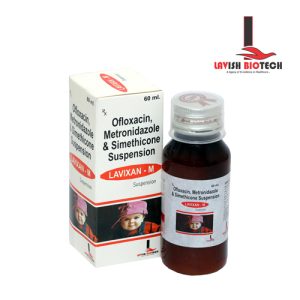 OFLOXACIN, METRONIDAZOLE & SIMETHICONE SYRUP