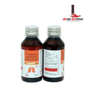 Levosalbutamol Guaiphenesin and Ambroxol HCL Syrup